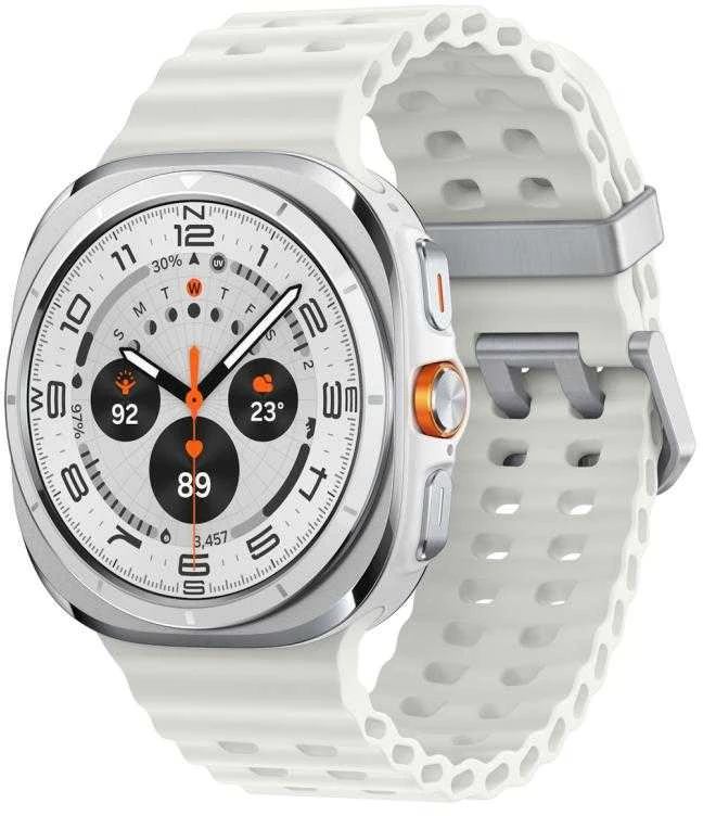 Išmanusis laikrodis Samsung Galaxy Watch Ultra 47mm LTE, Titano korpusas, Baltos spalvos