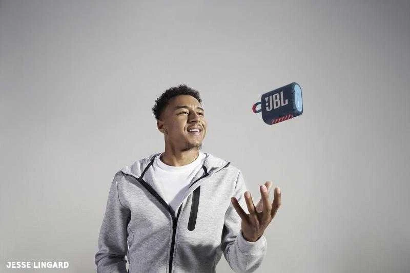 Nešiojama kolonėlė JBL Go 3 BT, tamsiai mėlyna