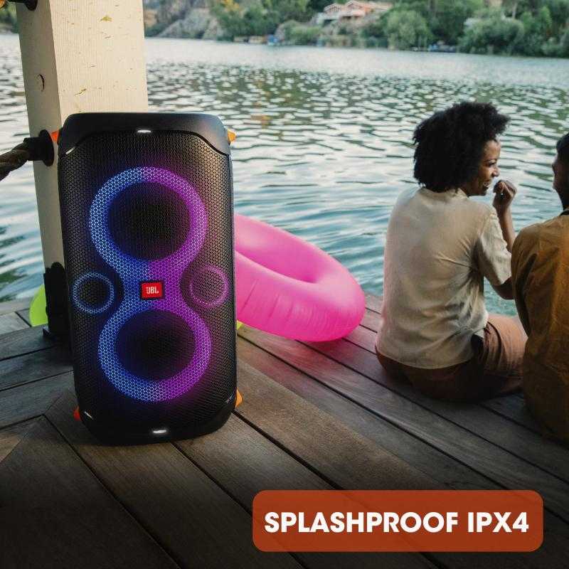 JBL Partybox 110 nešiojama kolonėlė, Juodos spalvos