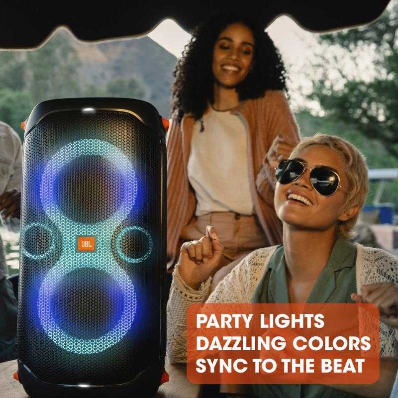JBL Partybox 110 nešiojama kolonėlė, Juodos spalvos