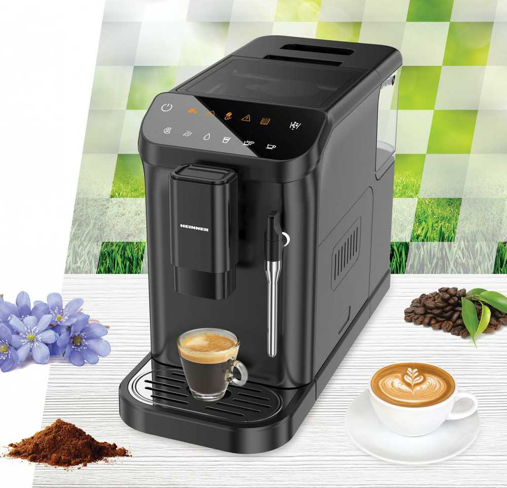 Kavos aparatas HEINNER BUONGIORNO AUTOMATINIS ESPRESAS PAGAMINTA VOKIETIJOJE HEMA-D20DBK