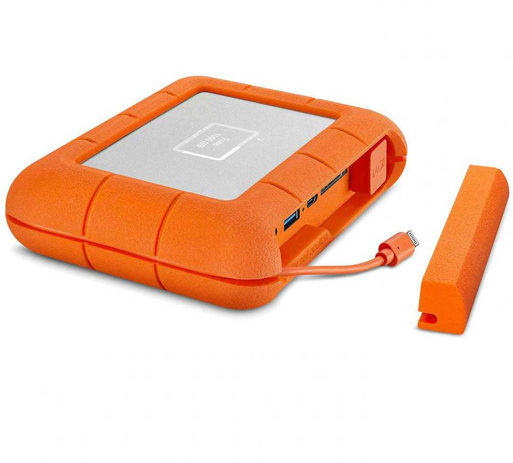Kietasis diskas „LaCie“ tvirtas USB-C SSD 500 GB