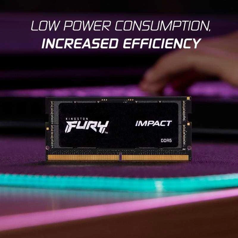 RAM „Kingston Fury Beast“ 32 GB DDR5-5600, CL40, 262 kontaktų, SODIMM | „Kingston“ | FURY | 32 GB | DDR5 | 5600 MHz | ECC Nr.