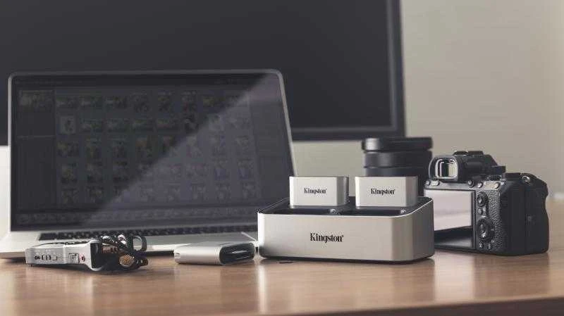 Skaitytuvas Kingston Workflow USB miniHub USB-C/A (WFS-USB)