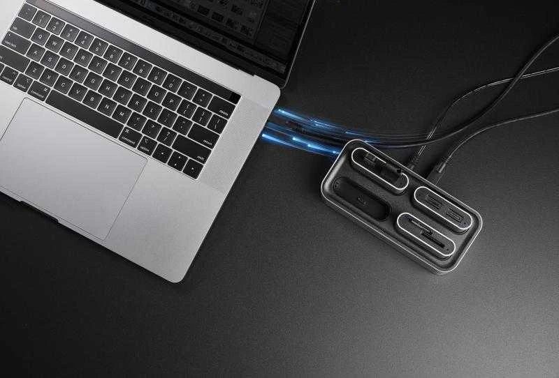 Skaitytuvas Kingston Workflow USB miniHub USB-C/A (WFS-USB)