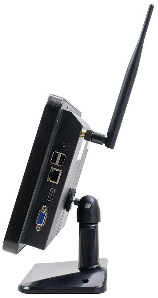 Vaizdo stebėjimo rinkinys PNI House WiFi650 – 4 Full HD „Wi-Fi“ P2P kameros ir 12 colių LCD monitorius
