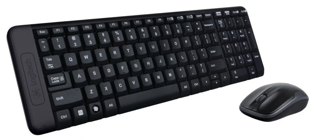 Belaidis klaviatūros ir pelės rinkinys Logitech MK220, ENG išdėstymas