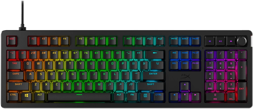 Hewlett Packard (HP) HP HyperX Alloy Rise žaidimų klaviatūra – JAV
