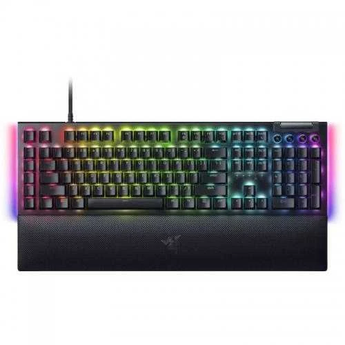 Razer | Mechaninė klaviatūra žaidimams | BlackWidow V4 X | Mechaninė klaviatūra žaidimams | su laidu | US | Žalias Mechaninė Switches (Clicky)