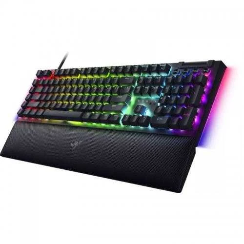 Razer | Mechaninė klaviatūra žaidimams | BlackWidow V4 X | Mechaninė klaviatūra žaidimams | su laidu | US | Žalias Mechaninė Switches (Clicky)