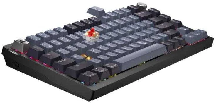 CORSAIR K65 Plus Belaidė mechaninė klaviatūra RGB LED pašvietimas Corsair MX Raudona