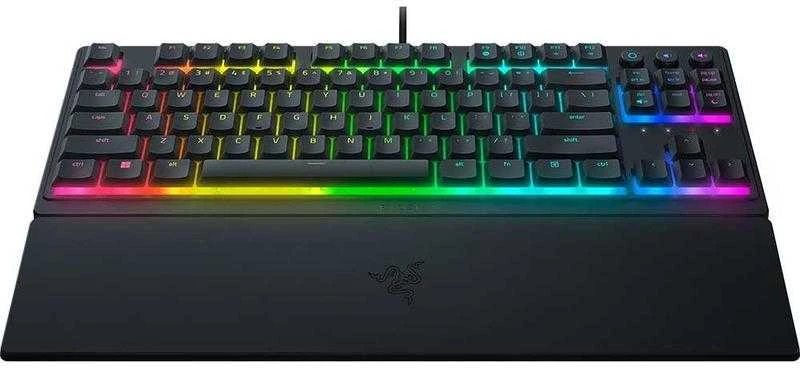 Razer | Ornata V3 Tenkeyless | Mechaninė klaviatūra žaidimams | su laidu | RGB LED pašvietimas | US | Juodas