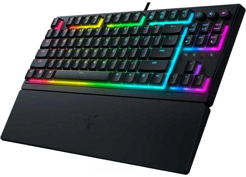 Razer | Ornata V3 Tenkeyless | Mechaninė klaviatūra žaidimams | su laidu | RGB LED pašvietimas | US | Juodas