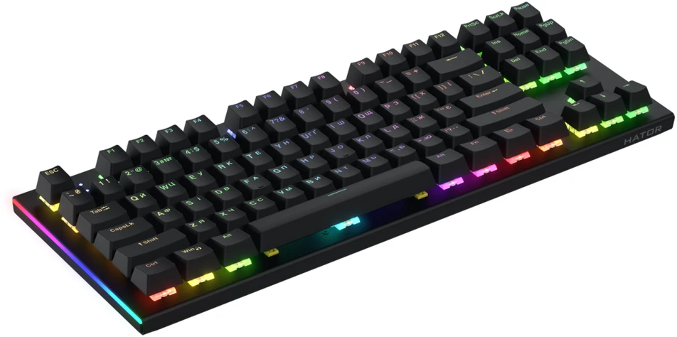 Klaviatūra Hator Gravity X TKL HTK550 juoda
