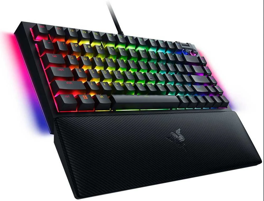 Razer | BlackWidow V4 75% | Mechaninė klaviatūra žaidimams | su laidu | US | Juodas