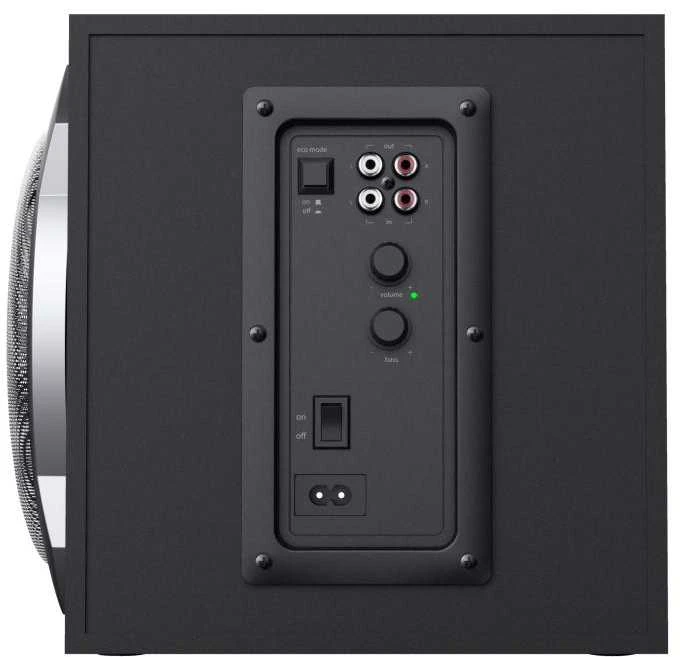 Kompiuterio kolonėlės Kolonėlės Trust Tytan 2.1 Subwoofer Juod