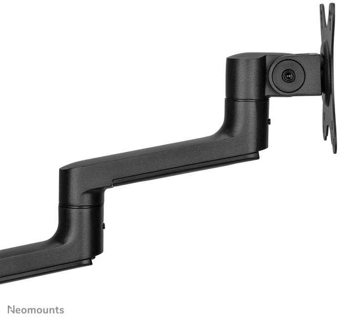 Laikiklis NEOMOUNTS SCREEN STALO MONTUVAS DVIEM EKRANAMS, Juodas (CLAMP+GROMMET)