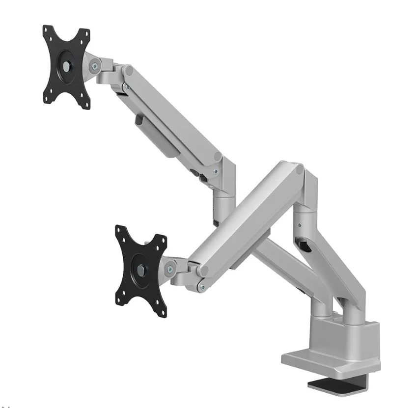 Laikiklis NEOMOUNTS DS70-250SL2 FULL MOTION MONITORIUS ARM DESK MOUNT FOR 17-32" SCREENS - Sidabrinis