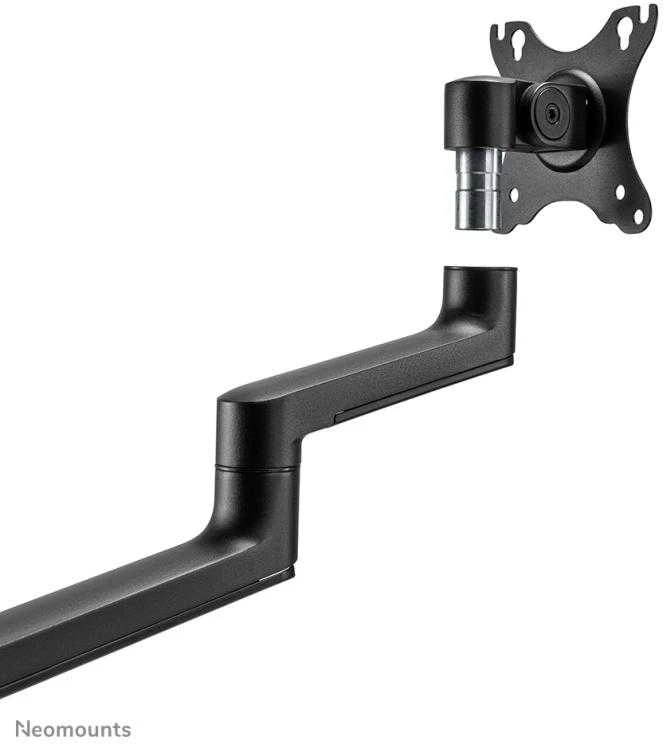 Laikiklis NEOMOUNTS SCREEN STALO MONTUVAS DVIEM EKRANAMS, Juodas (CLAMP+GROMMET)