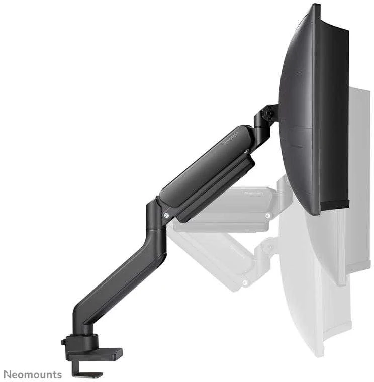 Laikiklis NEOMOUNTS STALO MOUNT, 1 YPAČ PLATUS LENKAS EKRANAS (TOPFIX CLAMP & GROMMET)