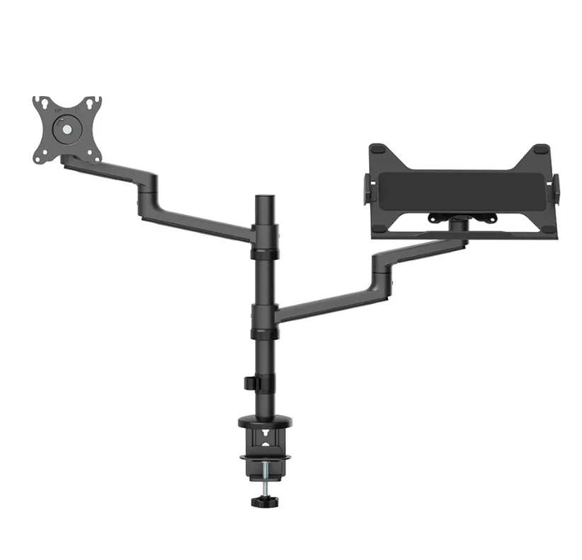 Laikiklis NEOMOUNTS nešiojamasis kompiuteris + SCREEN STALO MONTAVIMAS (CLAMP + GROMMET)