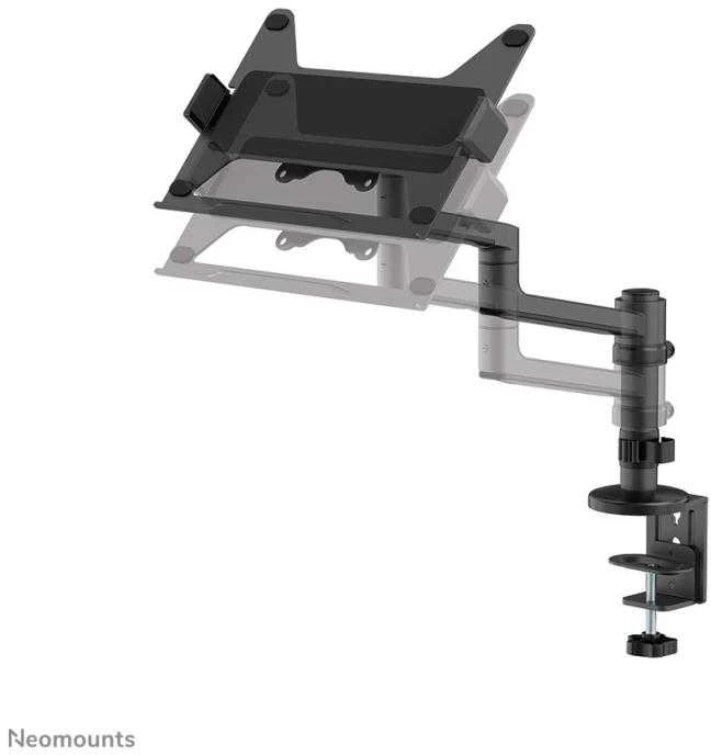Laikiklis NEOMOUNTS nešiojamojo kompiuterio STALO MONTAVIMAS (CLAMP + GROMMET)