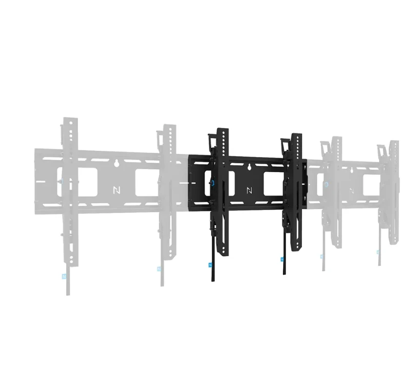 Laikiklis NEOMOUNTS LEVEL-750 WALL MOUNT (XL, 125 KG, TILTABLE, TILT GUARD, CONNECTABLE, VESA 400X400)
