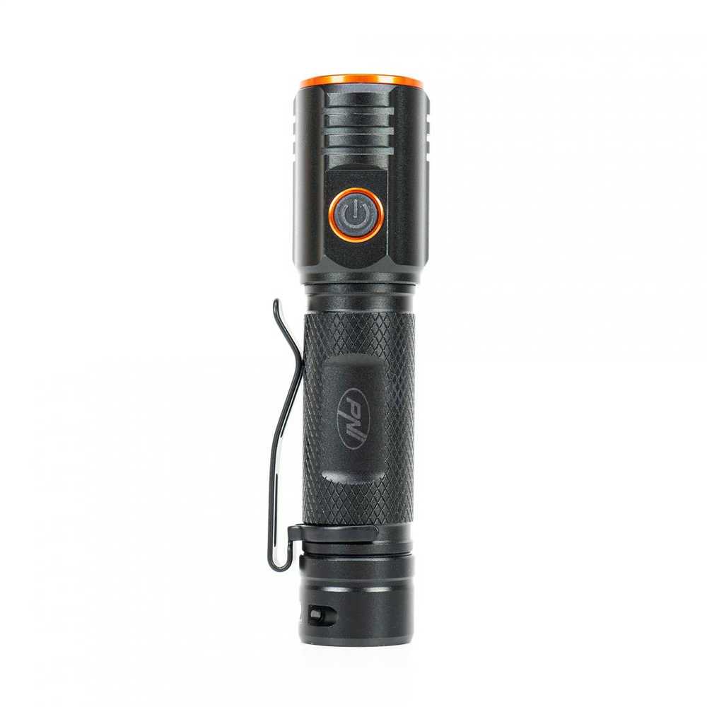 PNI Adventure F650 LED žibintuvėlis su 20W LED, 2000lm, aliuminis, IPX6, baterija pridedama, USB C tipo įkrovimas