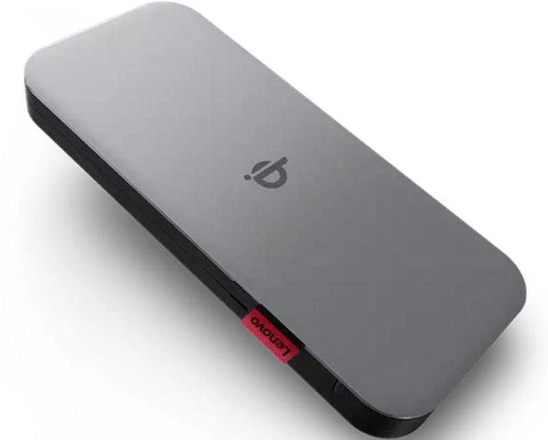 Lenovo | Wireless Mobile Power Bank | 40ALLG1WWW | 10000 mAh | 258 g | Thunder Juodas
