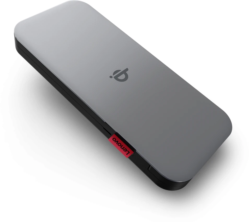 Lenovo | Wireless Mobile Power Bank | 40ALLG1WWW | 10000 mAh | 258 g | Thunder Juodas