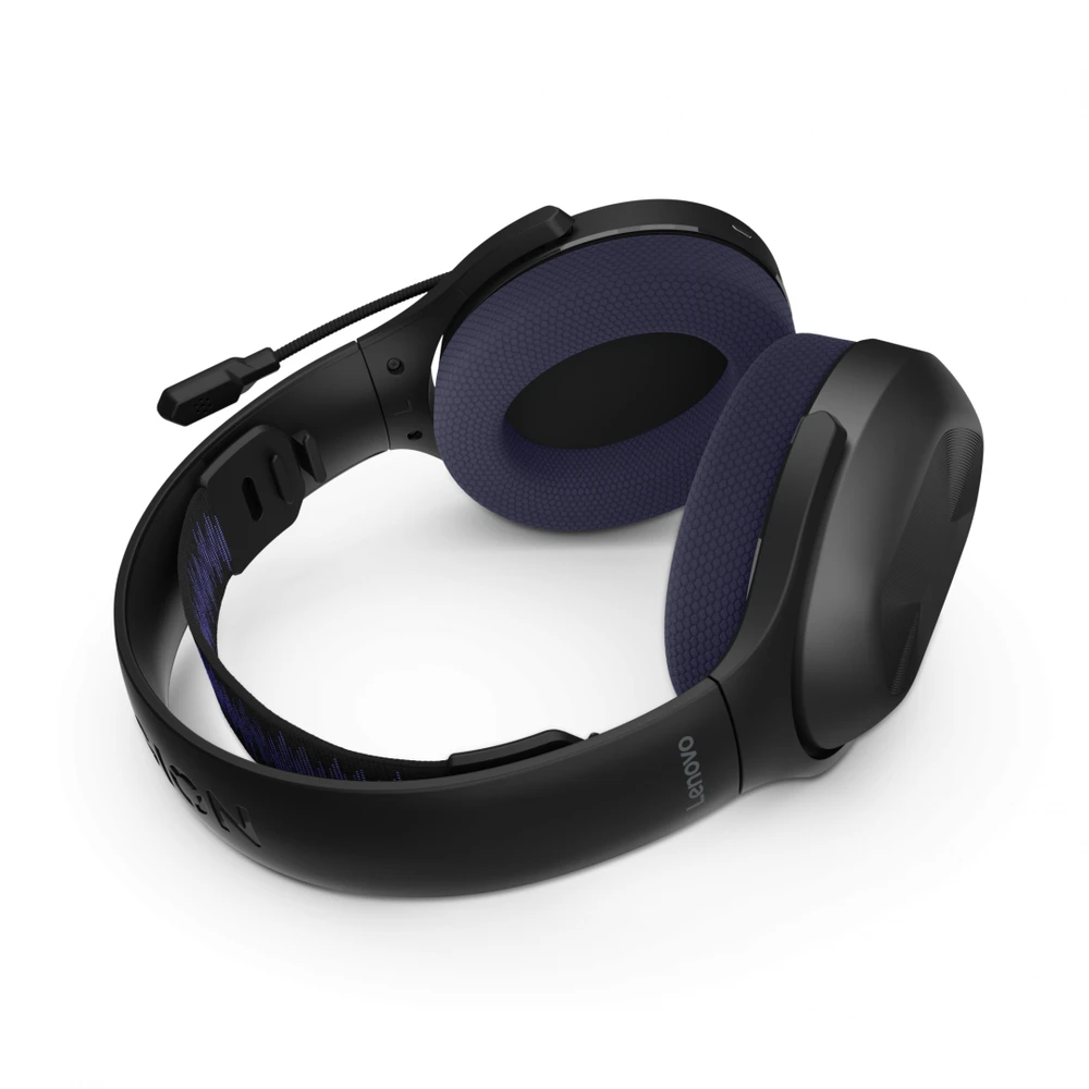 Lenovo | Belaidės Ausinės | GXD1R34013 | H410 | Su mikrofonu | Bluetooth | Juodas/Violetinė