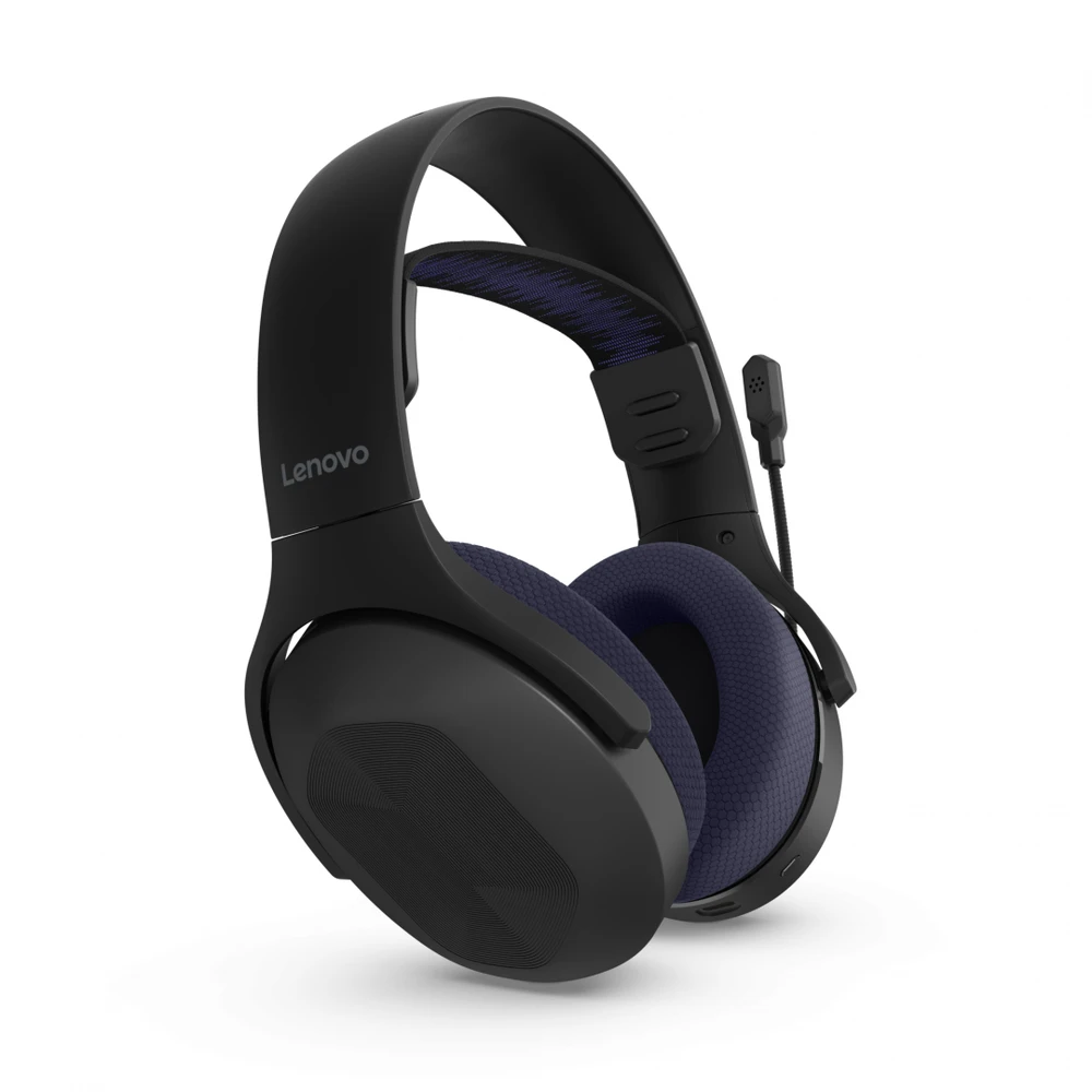 Lenovo | Belaidės Ausinės | GXD1R34013 | H410 | Su mikrofonu | Bluetooth | Juodas/Violetinė