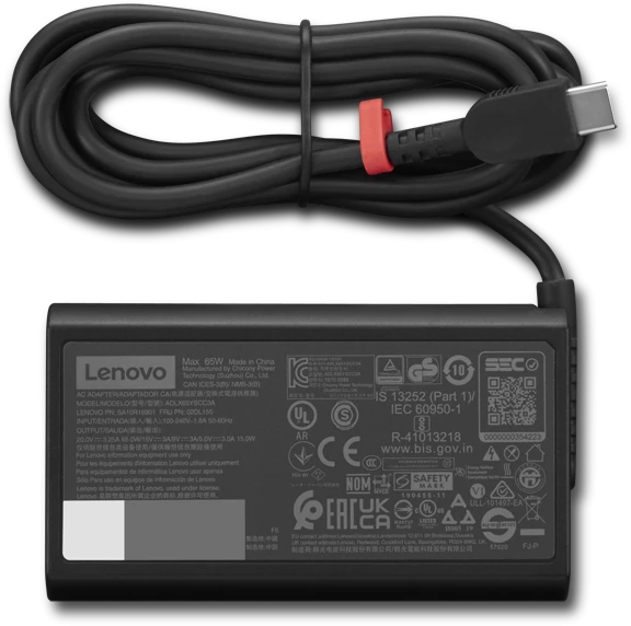 Lenovo | Slim | AC Adapteris | USB-C | 65 W