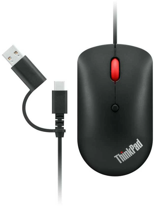Lenovo | ThinkPad USB-C su laidu Compact Pelė | USB-C | Raven juodas