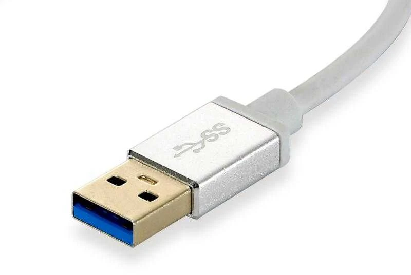 Level One USB šakotuvas LevelOne 1x RJ-45 + 3x USB-A 3.0 (USB-0504)