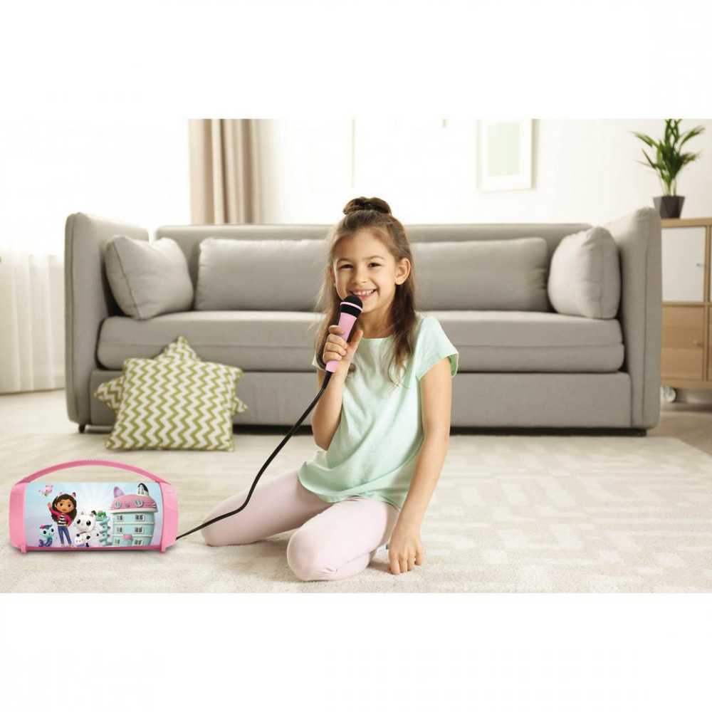 Lexibook - Gabby's Dollhouse Bluetooth šviesų garsiakalbis (BTP585GDHZ)