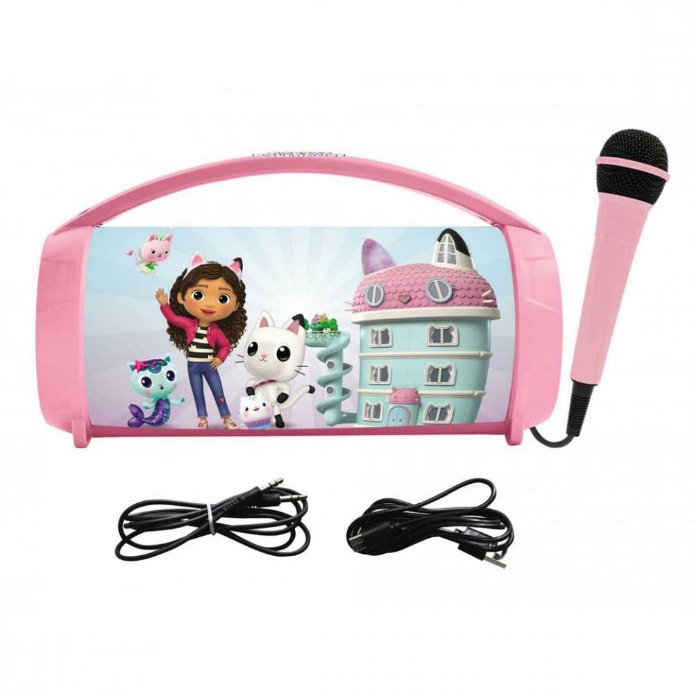 Lexibook - Gabby's Dollhouse Bluetooth šviesų garsiakalbis (BTP585GDHZ)