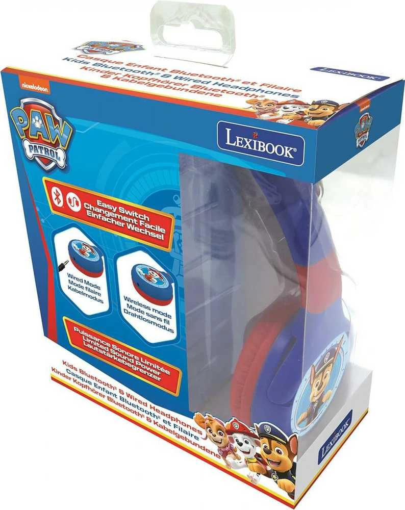 Lexibook – „Paw Patrol“ – sulankstomos 2 viename ausinės (HPBT010PA)