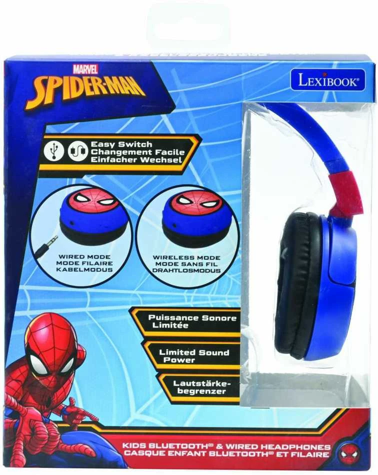 Sulankstomos ausinės 2 viename SpiderMan Lexibook