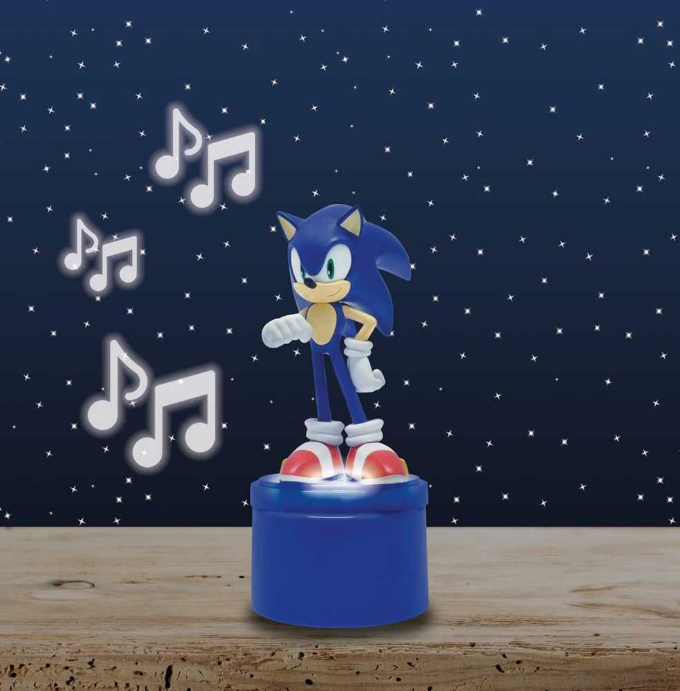 Lexibook Sonic The Hedgehog 3D naktinė lempa su garsiakalbiu vaikams