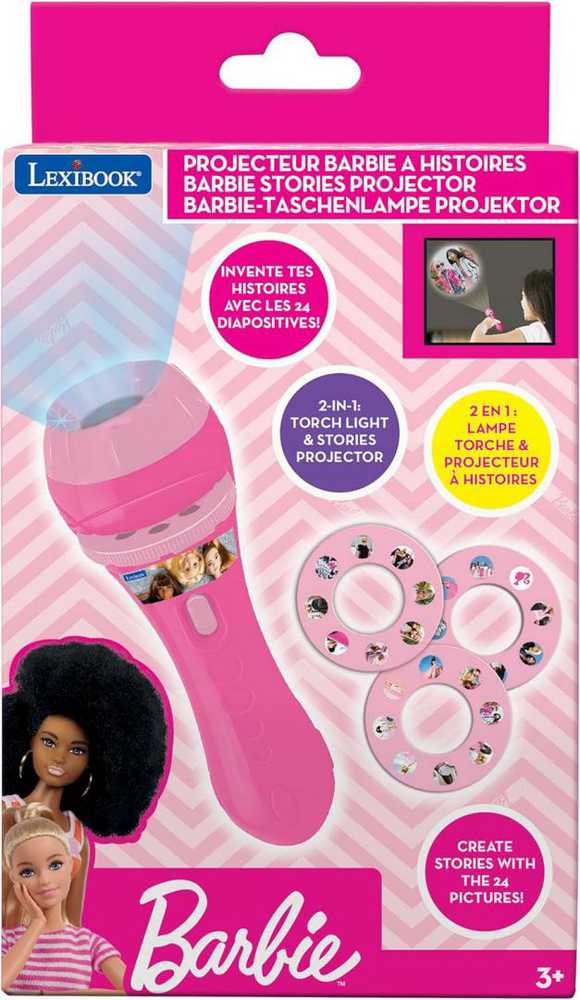 Lexibook Barbie projektorinė lempa - žibintuvėlis 3+ vaikams