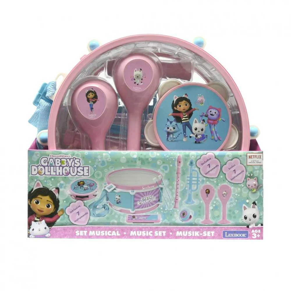 Lexibook Usorteret Gabby Gabby's Dollhouse muzikinis rinkinys 7 vnt