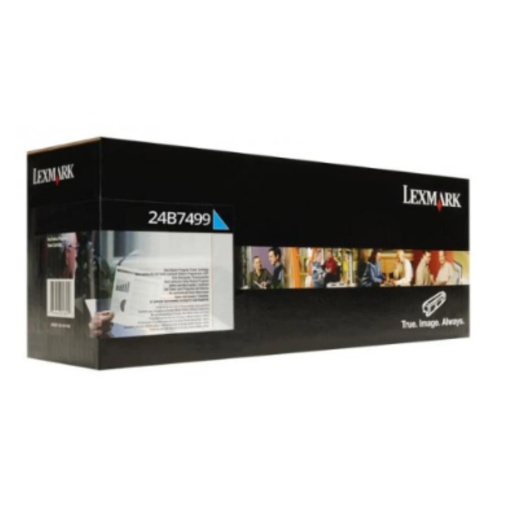 Tonerio Kasetė - Lexmark 24B7499 Išeiga 5400-8800 Puslapių Mėlyna