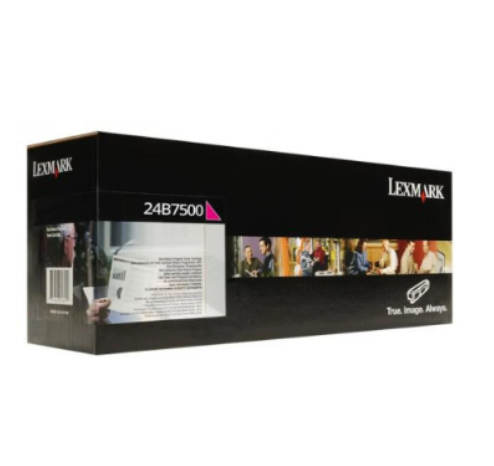 Lexmark 24B7500 tonerio kasetė 1 vnt Originalus Rausvai raudona