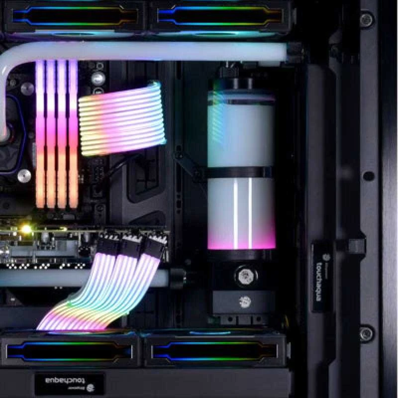 Lian Li LANCOOL III E-ATX korpusas, midi tower, RGB - juodas