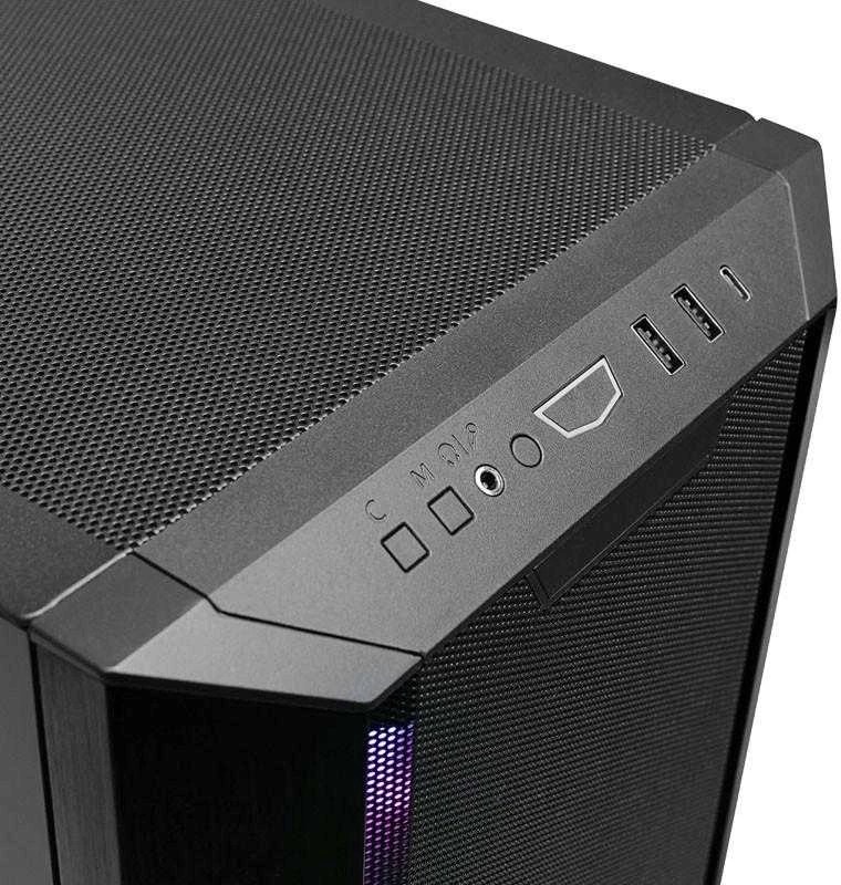 Lian Li LANCOOL III E-ATX korpusas, midi tower, RGB - juodas
