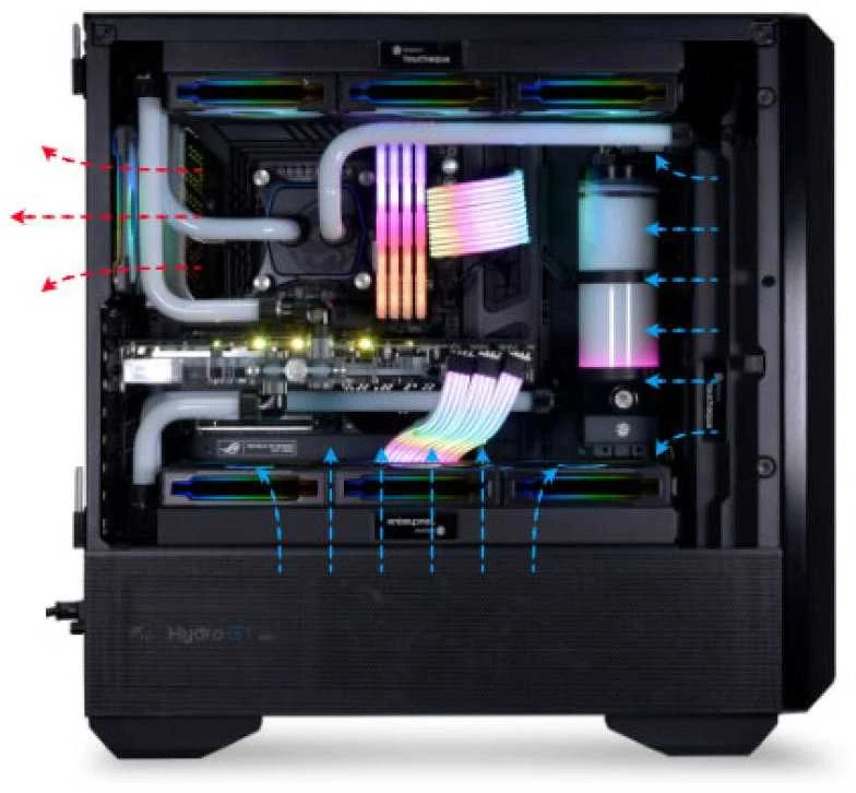 Lian Li LANCOOL III E-ATX korpusas, midi tower, RGB - juodas