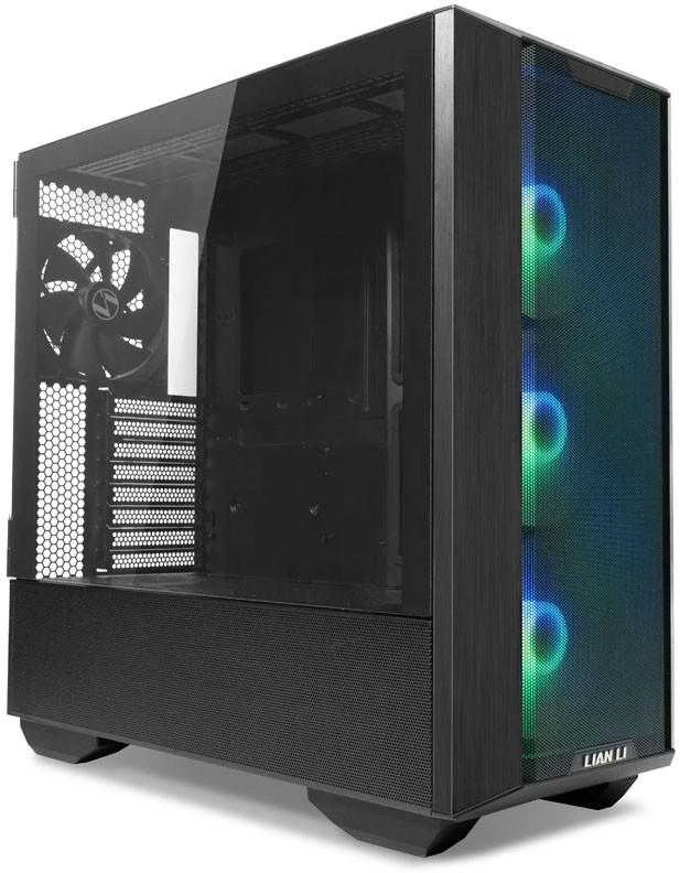 Lian Li LANCOOL III E-ATX korpusas, midi tower, RGB - juodas