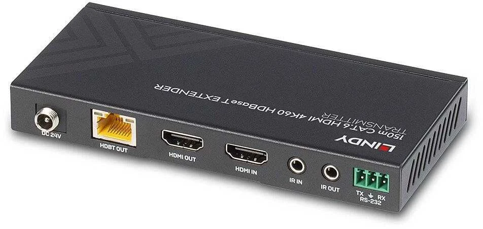 AV Ilgintuvas - LINDY Cat.6 HDMI 4K60 IR RS-232 HDBaseT 18Gbps 150 m