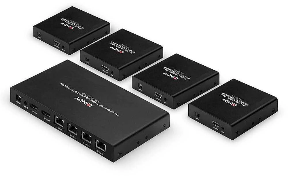 Lindy HDMI 4K60, Cat.6, 70m